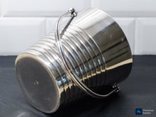 Load image into Gallery viewer, 1930 CHRISTOFLE Antique French Ice Bucket Silverplated ONUDULATIONS by Luc Lanel
