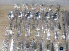 Load image into Gallery viewer, CHRISTOFLE TOURAINE Stainless Table set 6 Place settings CAPRICORNE New &amp; Mint
