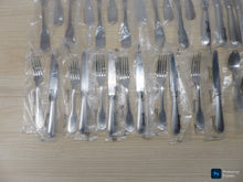 Load image into Gallery viewer, CHRISTOFLE TOURAINE Stainless Table set 6 Place settings CAPRICORNE New &amp; Mint
