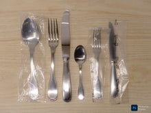 Load image into Gallery viewer, CHRISTOFLE TOURAINE Stainless Table set 6 Place settings CAPRICORNE New &amp; Mint
