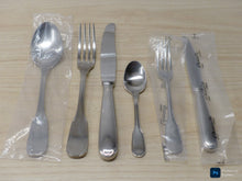 Load image into Gallery viewer, CHRISTOFLE TOURAINE Stainless Table set 6 Place settings CAPRICORNE New &amp; Mint
