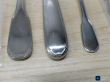 Load image into Gallery viewer, CHRISTOFLE TOURAINE Stainless Table set 6 Place settings CAPRICORNE New &amp; Mint
