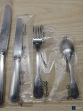Load image into Gallery viewer, CHRISTOFLE TOURAINE Stainless Table set 6 Place settings CAPRICORNE New &amp; Mint
