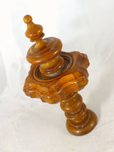 Load image into Gallery viewer, French Antique Architectural Turned Carved Wood Stairwell Finial Staircase #2
