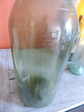 Load image into Gallery viewer, HUGE Antique french wine bottle hand blown glass 1880 demiJohn Dame Jeanne 23&quot; 3
