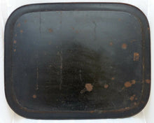 Load image into Gallery viewer, HUGE 29&quot; Antique 19th C French Empire Painted Tole Metal Toleware Rectangul Tray
