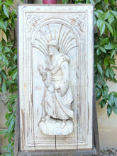 Load image into Gallery viewer, Antique 28&quot; Hand Carved Architectural Furniture Doors Panels Figural Late 19th
