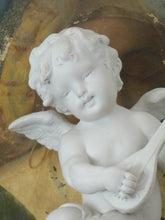 Load image into Gallery viewer, 16&quot; Large Antique Original French Porcelain Biscuit Putti signed KINSBURGER 19th
