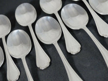 Load image into Gallery viewer, CHRISTOFLE ALFENIDE Pompadour 12 Ice Cream spoons 5.3&quot; Set Cuillers à glace 13cm
