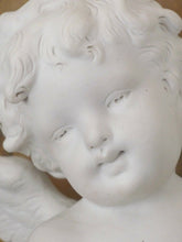 Load image into Gallery viewer, 16&quot; Large Antique Original French Porcelain Biscuit Putti signed KINSBURGER 19th
