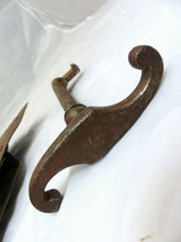Load image into Gallery viewer, 17TH CENTURY LARGE PRIMITIVE HAND MADE WROUGHT IRON CASTLE DOOR LOCK ANTIQUE
