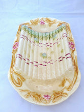 Load image into Gallery viewer, Antique French Majolica Asparagus Server Serving Platter c.1800&#39;s
