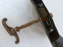 Load image into Gallery viewer, 17TH CENTURY LARGE PRIMITIVE HAND MADE WROUGHT IRON CASTLE DOOR LOCK ANTIQUE
