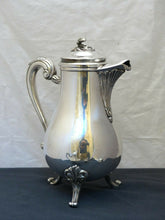 Load image into Gallery viewer, CHRISTOFLE MARLY Coffee &amp; Tea Service Creamer Sugar Bowl 4 pieces Nice Condition
