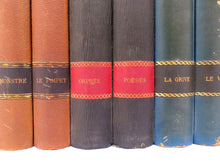 Load image into Gallery viewer, 1930&#39;S Antique French Faux Books Leather Wood Decoration Fake - #3
