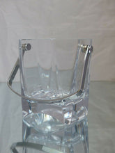 Load image into Gallery viewer, CRISTAL de FRANCE Gorgeous vintage Ice Bucket Molded Crystal Handle 1970
