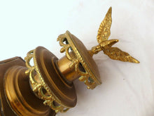 Load image into Gallery viewer, Gorgeous Vintage French Wall Light Lantern Sconce Gilded Bronze Eagle Empire
