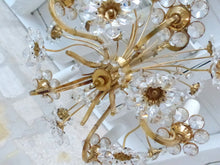 Load image into Gallery viewer, PALWA Palmer &amp; Walter Ceiling Light Hollywood Regency Mid Century Chandelier 70&#39;
