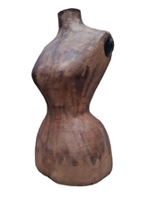 Load image into Gallery viewer, Antique French WASP WAIST Tailor&#39;s Dummy Mannequin Dress Form STOCKMAN - 1880
