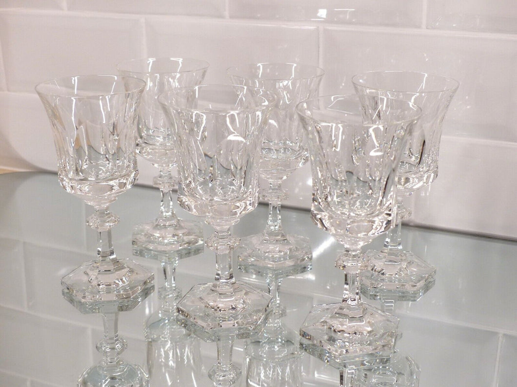 2 VILLEROY & BOCH  AMBASSADOR Set 6 Aperitif Glasses Crystal MINT condition 5.1