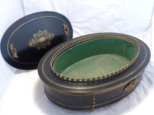 Load image into Gallery viewer, Rare Large Napoleon 3 Antique French Jardiniere Planter Zinc Tray Inlaid 19TH
