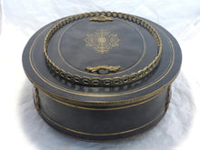 Load image into Gallery viewer, Rare Large Napoleon 3 Antique French Jardiniere Planter Zinc Tray Inlaid 19TH
