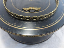 Load image into Gallery viewer, Rare Large Napoleon 3 Antique French Jardiniere Planter Zinc Tray Inlaid 19TH
