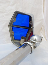 Load image into Gallery viewer, OMG Rare Pair Desk Lamp PIROUETT Art Deco Bauhaus 1930 - Red &amp; Blue Light
