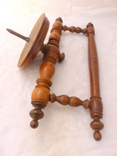 Load image into Gallery viewer, Gorgeous antique 19TH Elegant Curtain Holder / Bed Canopy / Towel Rod Walnut
