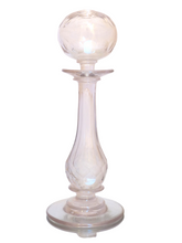 Load image into Gallery viewer, Gorgeous XL 12&quot; Antique French Provence Oil Lamp Weaver Lamp 19TH Cut Crystal
