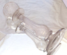 Load image into Gallery viewer, Gorgeous XL 12&quot; Antique French Provence Oil Lamp Weaver Lamp 19TH Cut Crystal
