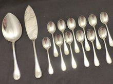 Load image into Gallery viewer, CHRISTOFLE PERLES RARE Complete Ice Cream set 12 Place settings 14pc MINT Server
