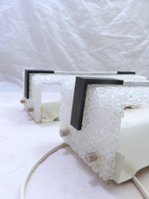 Load image into Gallery viewer, Nice Vintage Pair Wall Lights 1970 PERSPEX
